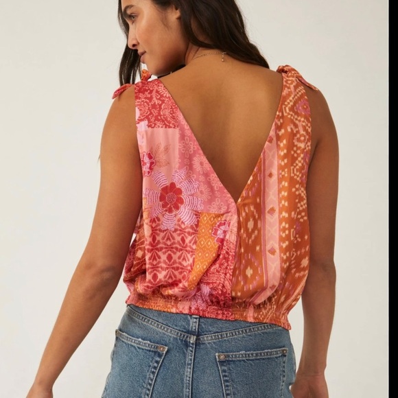 Two tone, free people, tank top size small! - Picture 2 of 9